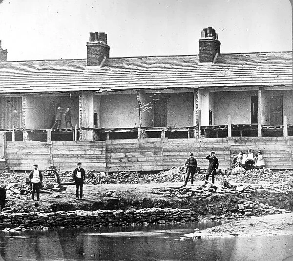 w00451. Sheffield Flood 1864, w00451