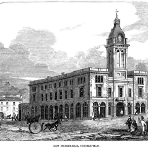Chesterfield Market Hall, 1857