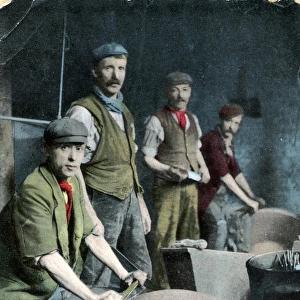 Knife Grinders of Sheffield, c. 1900