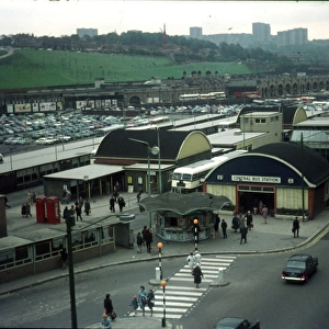 Sheffield Pond Street Bus Station, 1960s