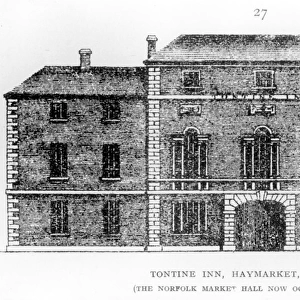Tontine Inn, Haymarket, Sheffield, c. 1820