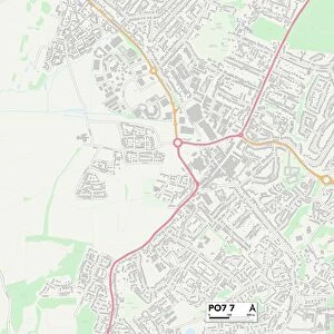 Hampshire PO7 7 Map
