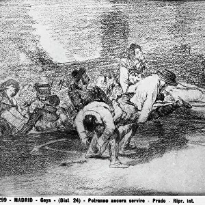 "They'll still be useful", drawing by Goya, in the Prado Museum in Madrid