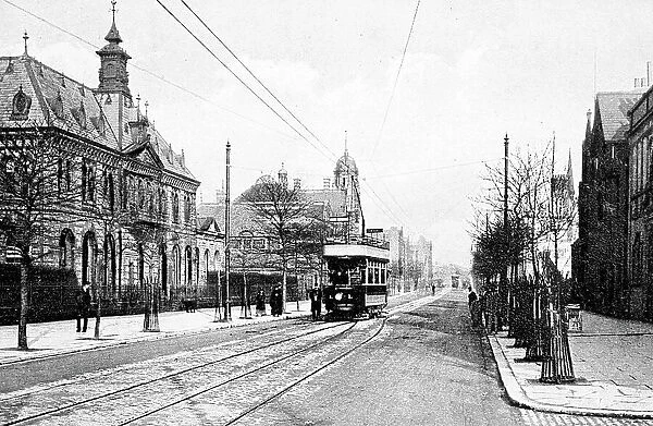 Barrow-in-Furness Abbey Road early 1900s