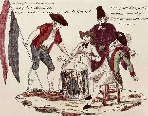 French Revolution. Le Jeu de Hazard (The Gambling)