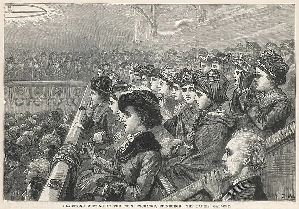 Gladstone and the Midlothian Campaign - Meeting in Corn Exch