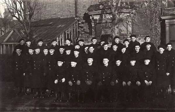 Group photo, Air Raid Wardens, WW2