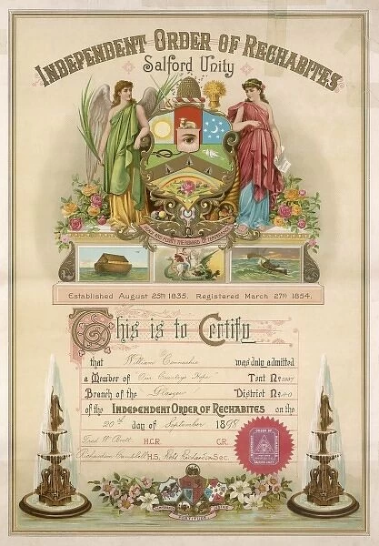Order of Rechabites 1898