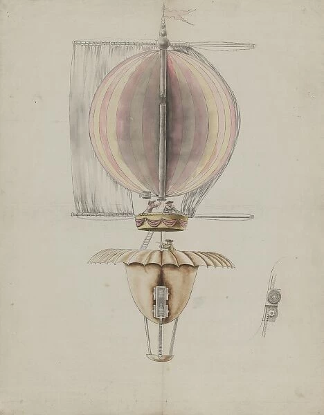 Proposed design for balloon utilizing sails for propulsion