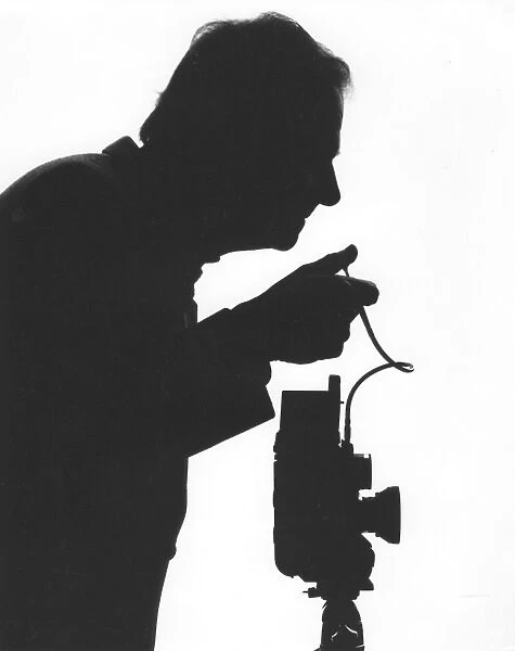 Silhouette of photographer (Alan Greeley)