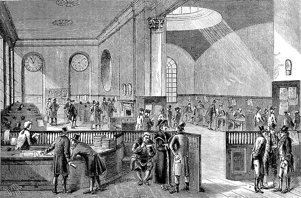 The Subscription Room at Lloyds of London, 18th century
