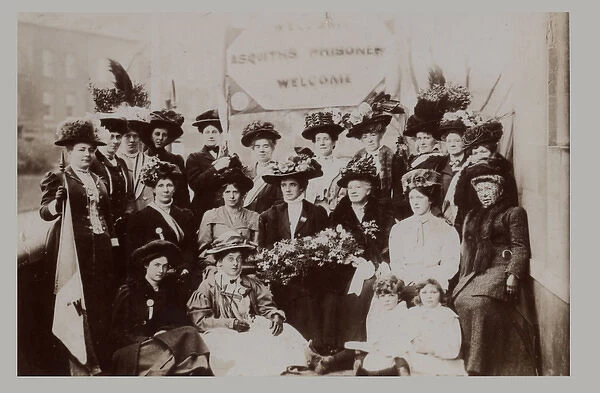 Suffragette Annie Kenney Released Prisoners