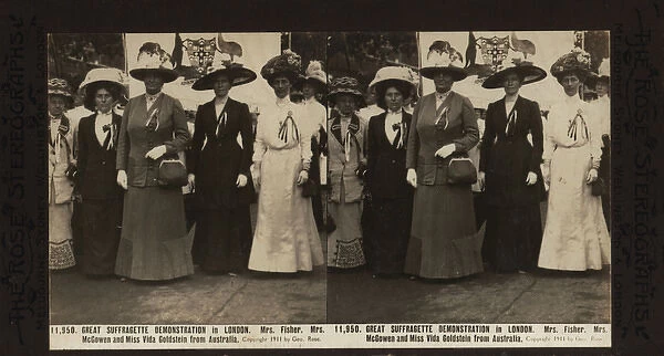 Suffragette Womens Coronation Procession