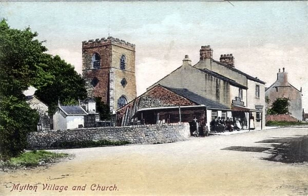 The Village & Church, Mytton, Lancashire