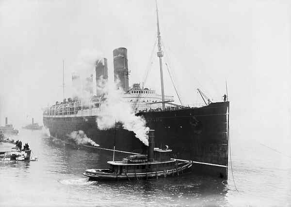 RMS Lusitania, 1914 C013  /  7307