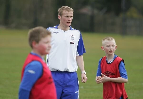 Empowering the Next Generation: Stephen Forbes and Rangers Football Club at Soccer Camp, Inverclyde Sports Centre, Largs