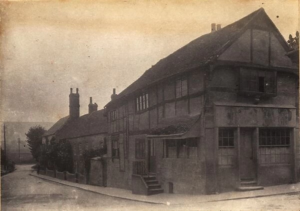 Ditchling: an old house, 1906