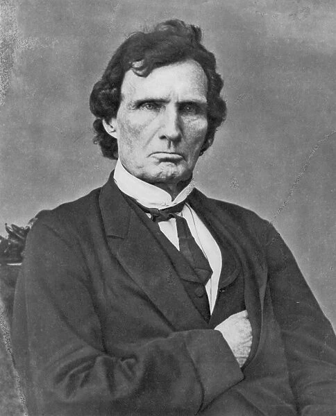 THADDEUS STEVENS (1792-1868). American lawyer and politician. Photographed by Mathew Brady