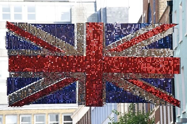 Union Jack Flags in Carnaby Street