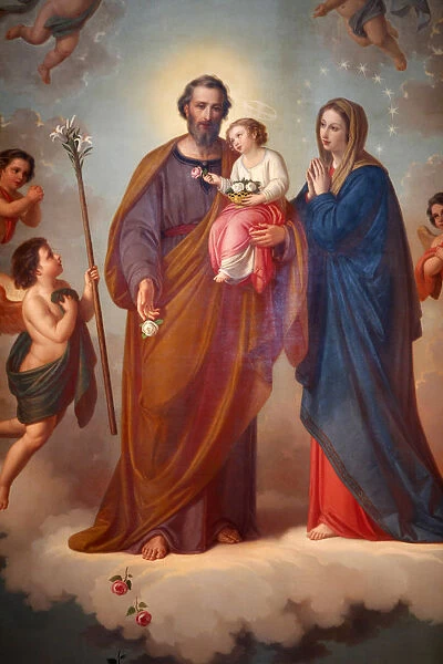 Painting in Santuario di Maria Ausiliatrice