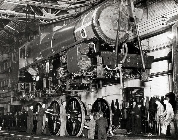 Crewe Works, 17 January 1946
