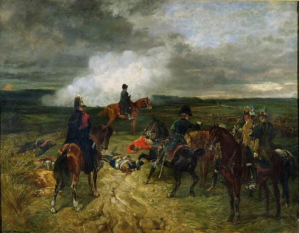 17th June 1815, 7 O Clock, 1869 (oil on canvas)