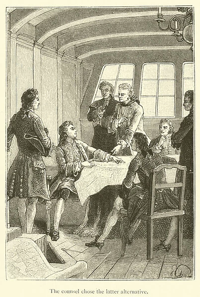 The counsel chose the latter alternative (engraving)