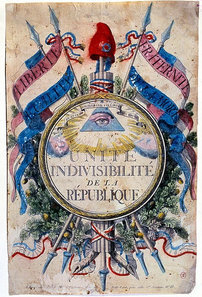 French Revolution: 'Liberte, egalite, fraternity or death