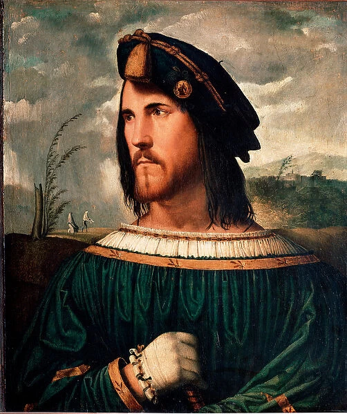 Portrait of Cesare Borgia (Cesar Borgia, 1475 - 1507), Italian Prince