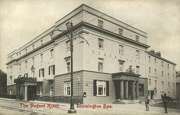 The Regent Hotel, Leamington Spa (b  /  w photo)