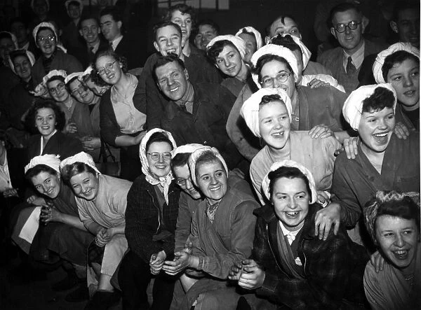 Batchelors Peas Ltd Christmas party, Sheffield, Yorkshire, 1950