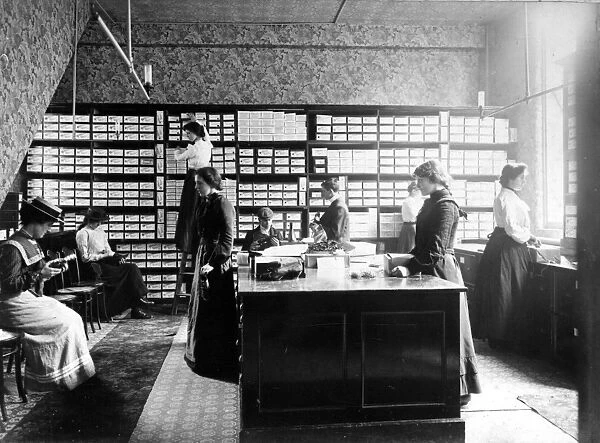 Boot Department, J. G. Graves Ltd. c. 1910