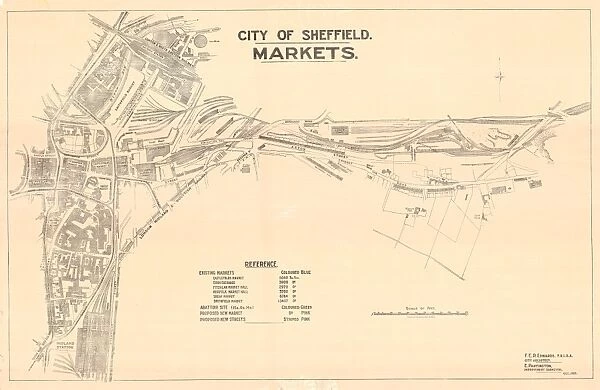 City of Sheffield Markets, 1924