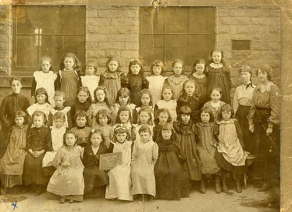 Class photograph, Crookes Endowed School, Crookes, Sheffield, c. 1890s