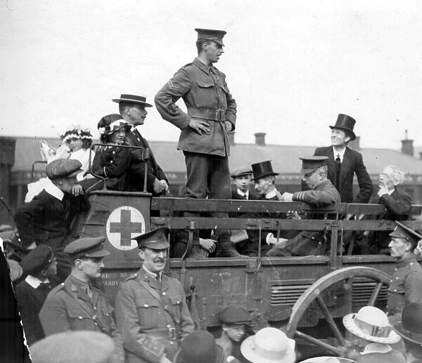Corporal Fuller, V. C. Gren. GDS, most probably at 3rd Northern General Base Hospital, Broomhall, World War I
