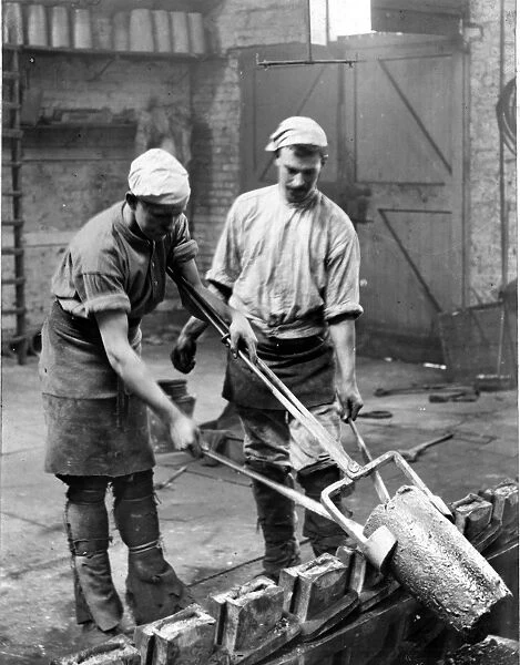 Crucible Steel Production, Sheffield, Yorkshire