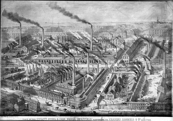 Cyclops Iron and Steel Works, Charles Cammell and Co. Ltd, 1895