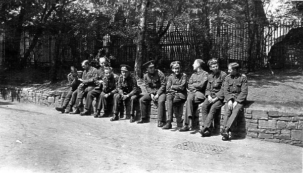 The Dinner Hour, most probably 3rd Northern General Base Hospital, Broomhall, World War I