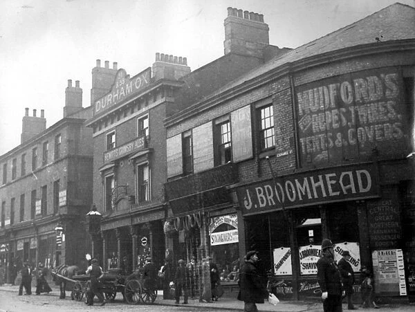 Exchange Street, Sheffield, c. 1913