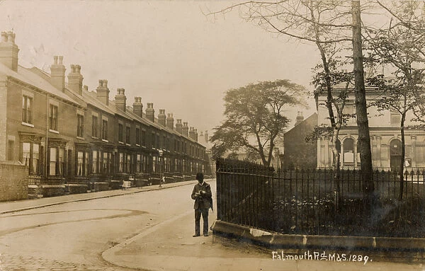 Falmouth Road (Abbeydale House on right)