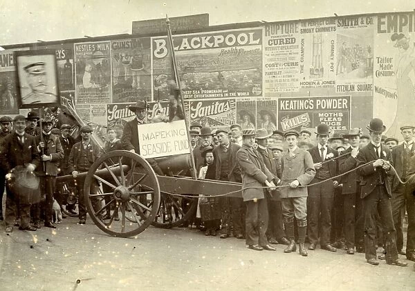 Fundraising for the Mafeking Seaside Fund, Leopold Street, 1900