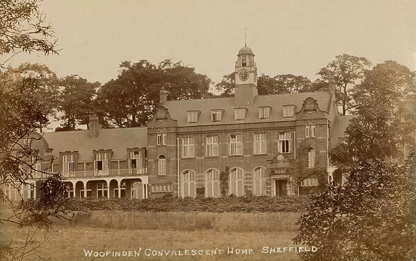 George Woofinden Convalescent Home, Whiteley Woods, Sheffield, Yorkshire, c. 1900