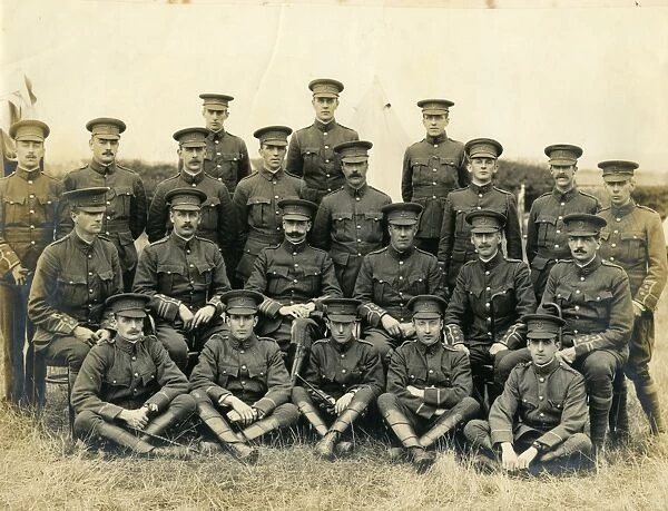 Hallamshire Rifles (1st Hallamshire Volunteer Battalion, York and Lancaster Regiment), c. 1908