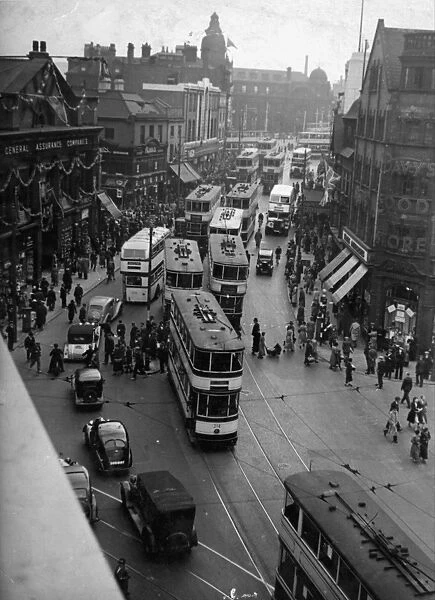 Haymarket, Sheffield, 1937