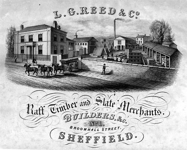Lancelot George Reed and Co. Builders, No. 1 Broomhall Street, Sheffield