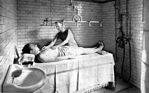 Massage treatment at Glossop Road Baths