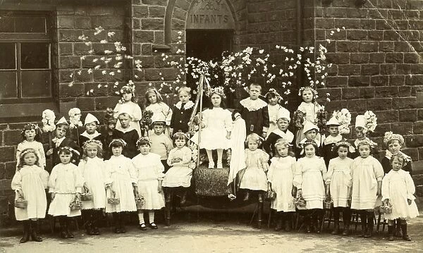May Queen ceremony, Sharrow Lane Infants School