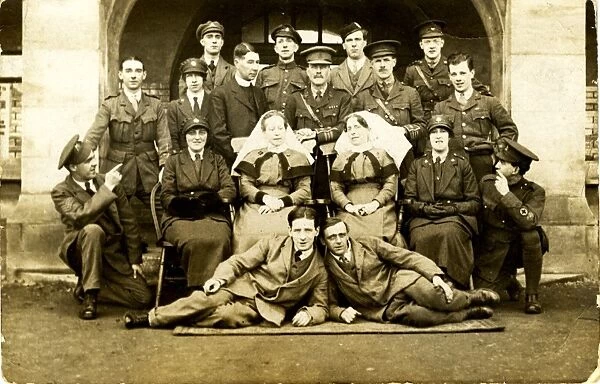 Medical Staff at 4th Northern General Hospital, Lincoln, 1919