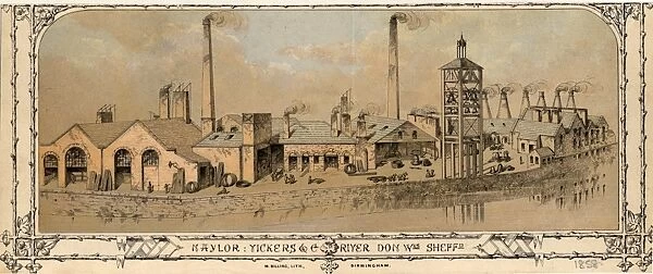 Naylor, Vickers and Co, River Don Works (Millsands), , 1858