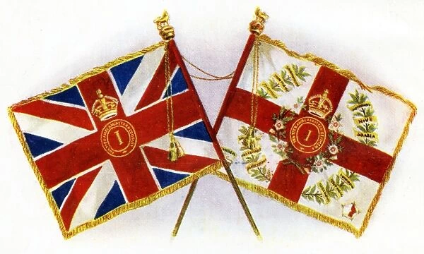 The New Colours of The York and Lancaster Regiment
